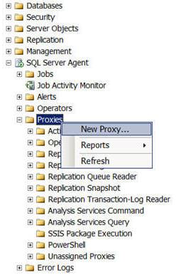 SQL Server Agent Proxy